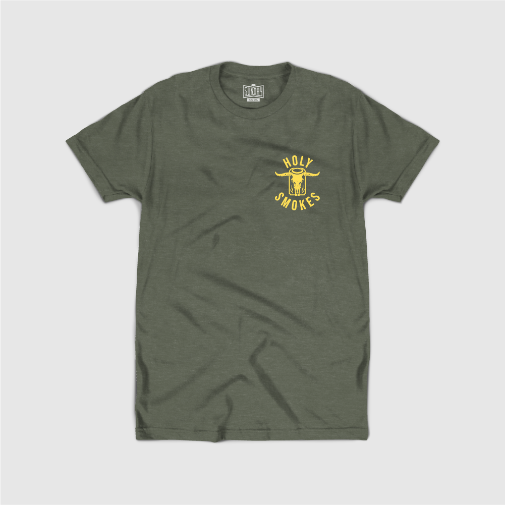 Pray For Vegans Super Soft H-Military Tee